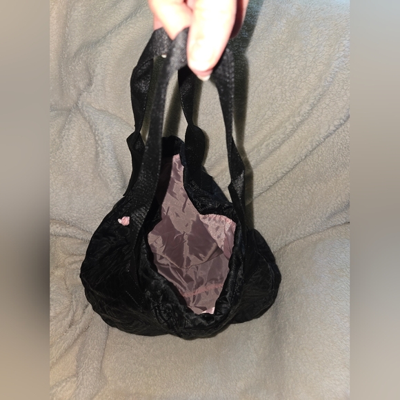 Victoria's Secret Black Packable Tote Bag - Picture 6 of 10